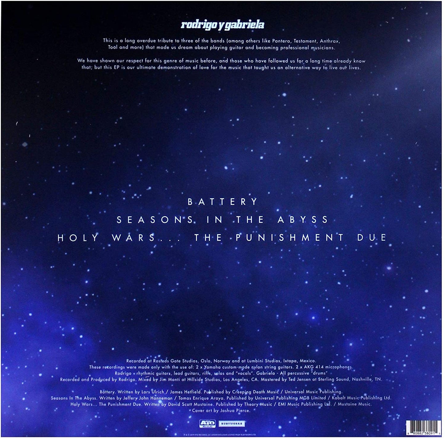 Rodrigo y Gabriela/Metal EP [LP]
