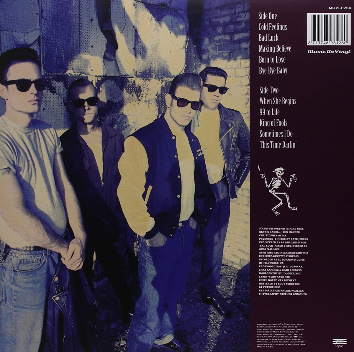 Social Distortion/Somewhere Between Heaven and Hell [LP]