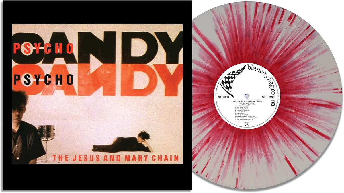 Jesus And Mary Chain, The/Psychocandy (40th. Ann. Red/White Splatter Vinyl) [LP]