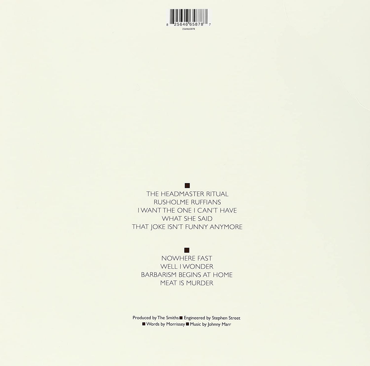 Smiths, The/Meat Is Murder [LP]