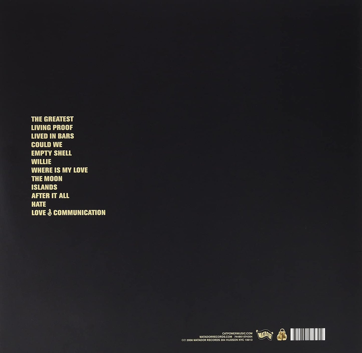 Cat Power/The Greatest [LP]