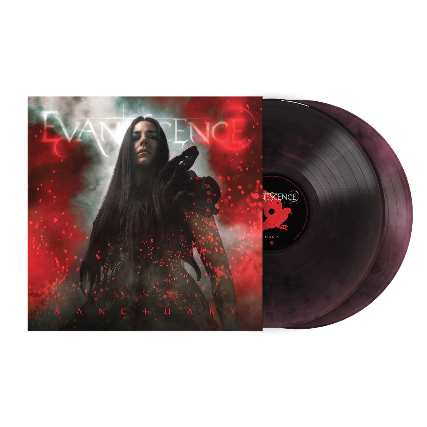 PRE-ORDER: Evanescence "Sanctuary" 2xLP (Indie Exclusive Deep Purple & Black Marble Vinyl)
