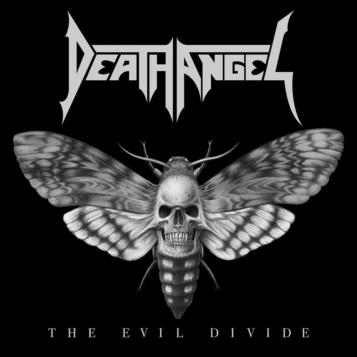 PRE-ORDER: Death Angel "The Evil Divide"2xLP (Clear/Black Splatter Vinyl)