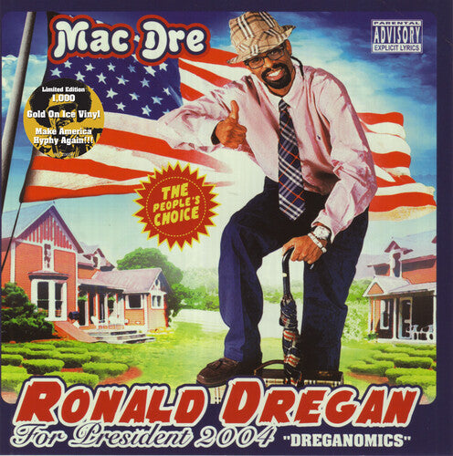 Mac Dre "Ronald Dregan: Dreganomics" 2xLP ("Gold on Ice" Color Vinyl)