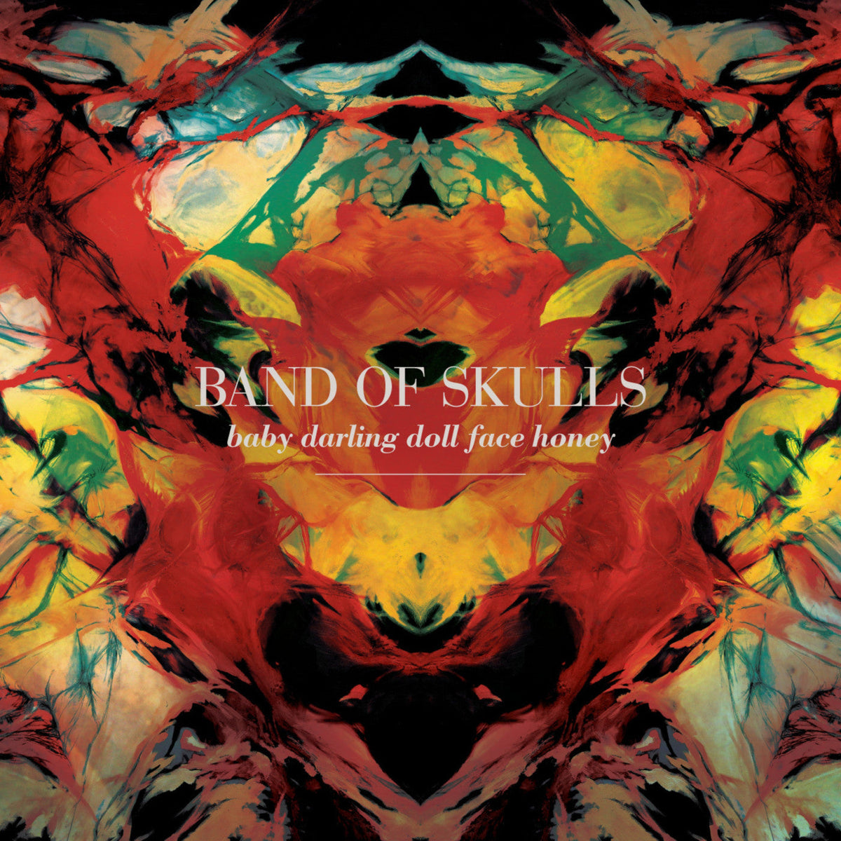 Band Of Skulls "Baby Darling Doll Face Honey (2024 Remastered)" LP (Amber Vinyl)