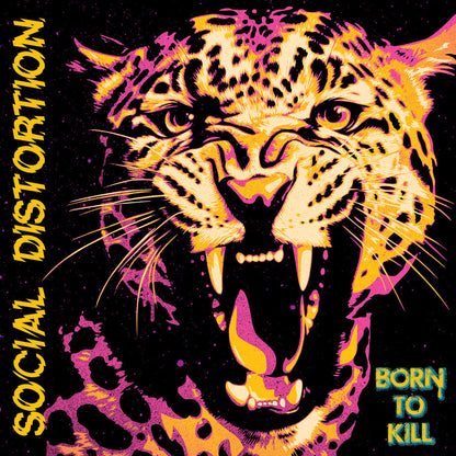 Social Distortion "Born To Kill" 2xLP (Pink & Yellow Vinyl & Art Print)