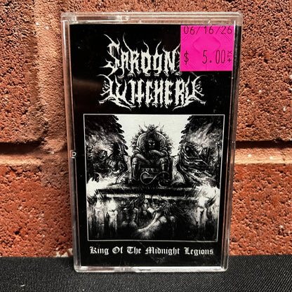 Used Cassette: Sardonic Witchery "King of the Midnight Legions" Tape