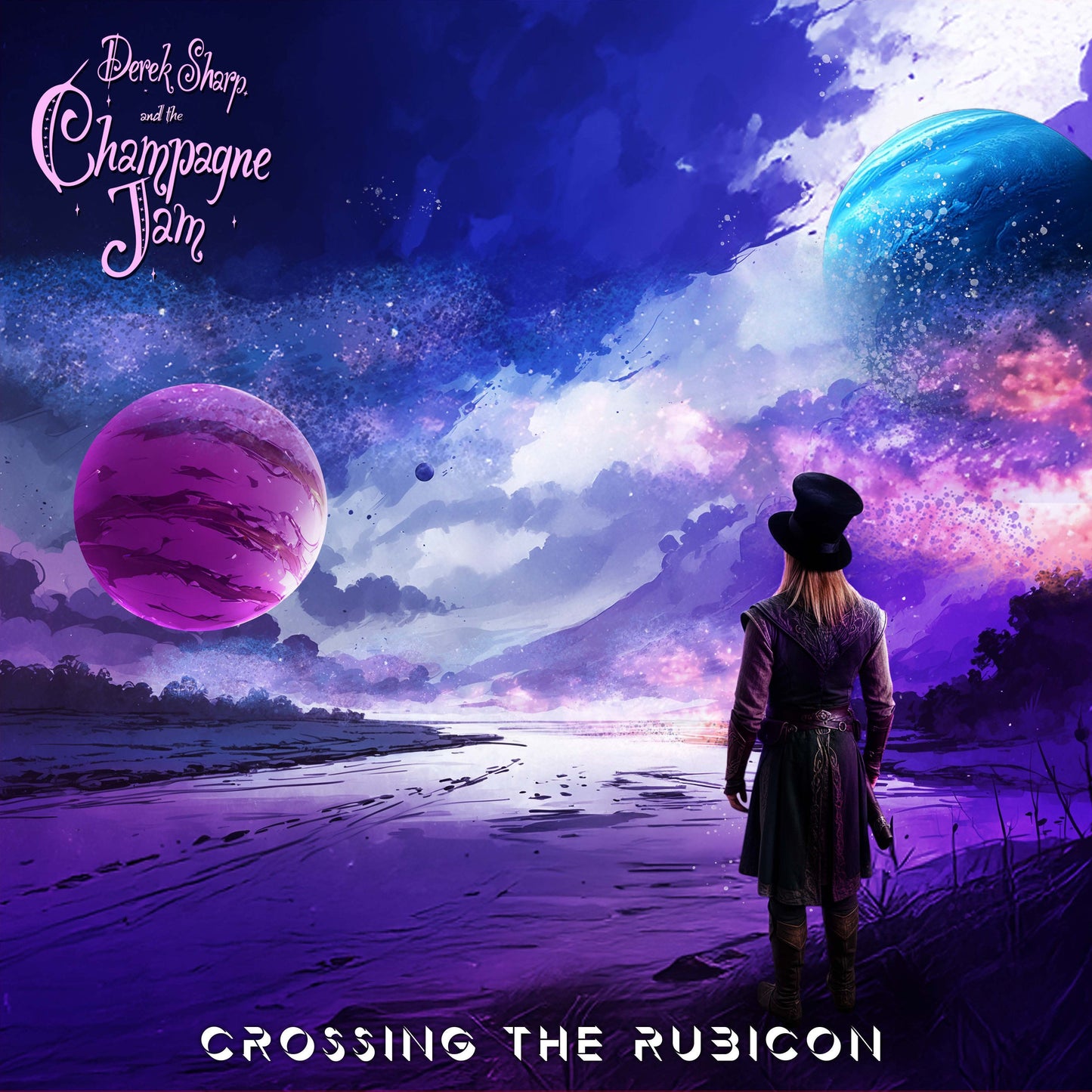 PRE-ORDER: Derek Sharp and the Champagne Jam "Crossing The Rubicon" LP