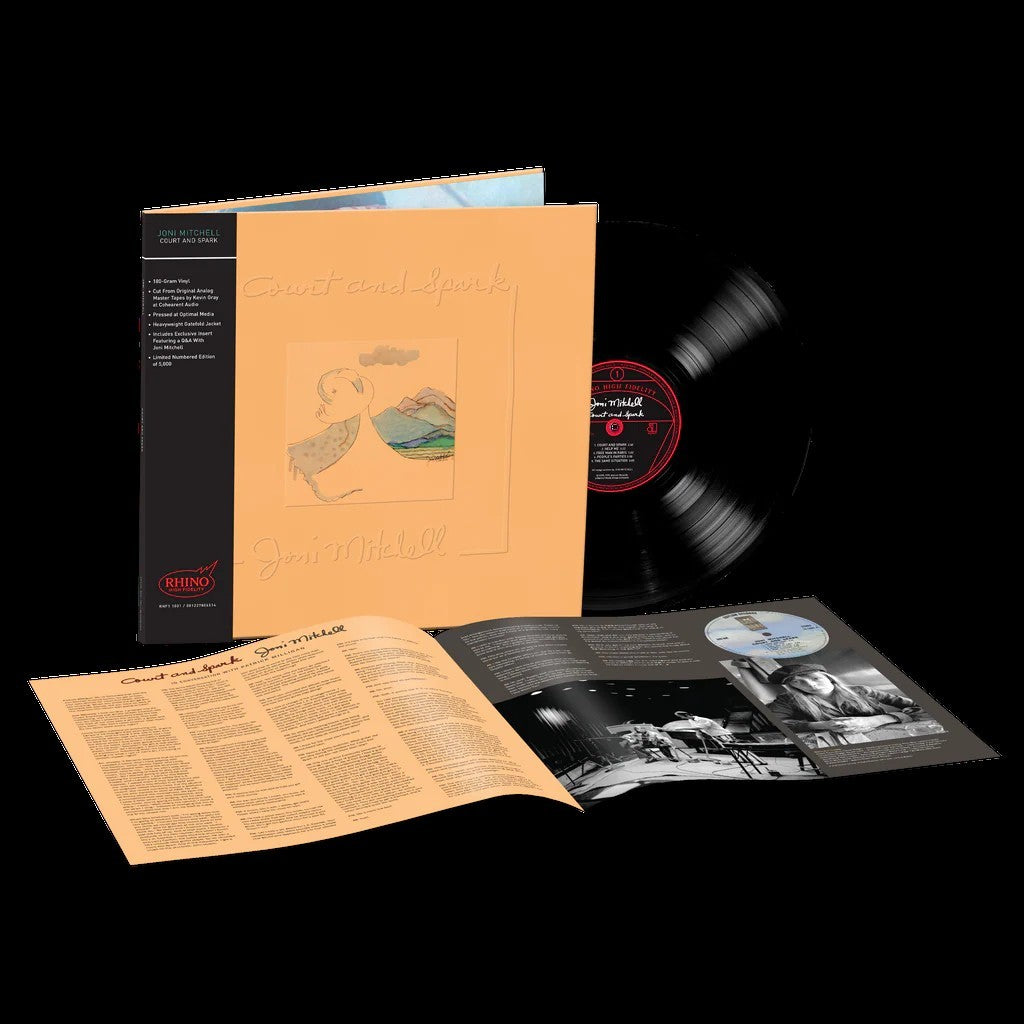 PRE-ORDER: Joni Mitchell "Court And Spark" LP (HiFi Brick & Mortar Exclusive)
