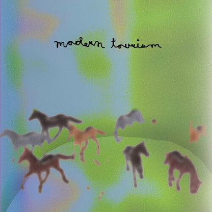 PRE-ORDER: feeble little horse "Modern Tourism" 7" (Indie Exclusive "Seaglass Blue" Vinyl w/ Holographic Center Labels)