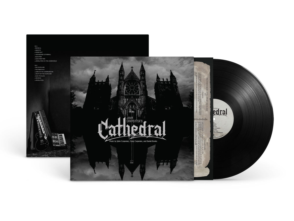 PRE-ORDER: John Carpenter, Cody Carpenter, & Daniel Davies "Cathedral" LP