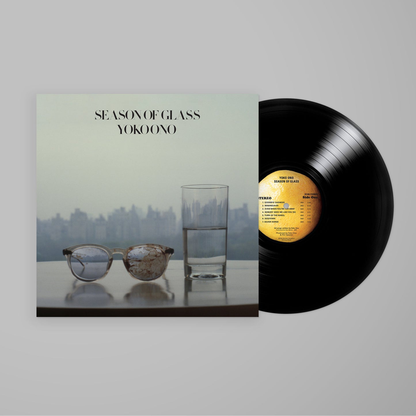 PRE-ORDER: Yoko Ono "Season of Glass" LP