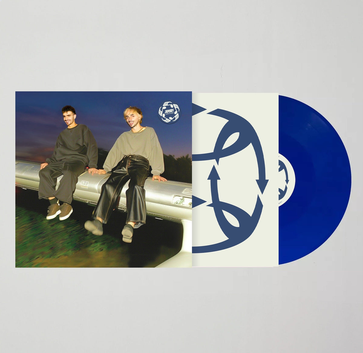 Jersey "Over & Over" 12" EP (Indie Exclusive Transparent Cobalt Blue Vinyl)