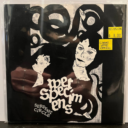 Used Vinyl: Wet Specimens "Serpent Circle" 7" (2020 Clear Lathe Press)