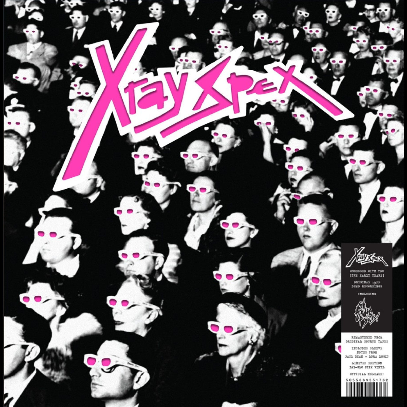 PRE-ORDER: X-Ray Spex "Obsessed With You (The Early Years)" LP (Indie Exclusive Day-Glo Pink Vinyl)