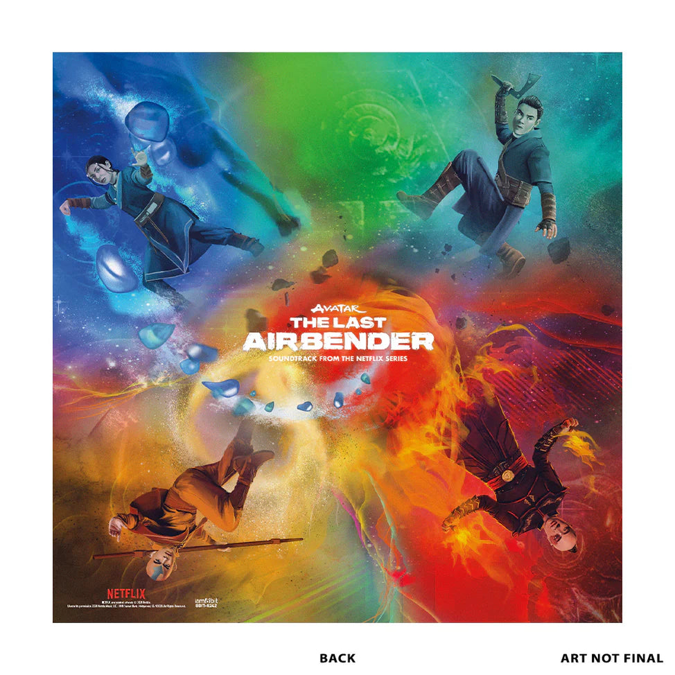 Takeshi Furukawa "Avatar: The Last Airbender (Soundtrack from the Netflix Series): 2xLP (Four Element Color Vinyl)