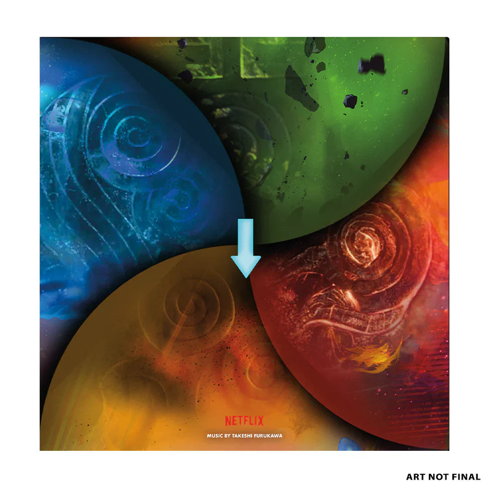 Takeshi Furukawa "Avatar: The Last Airbender (Soundtrack from the Netflix Series): 2xLP (Four Element Color Vinyl)