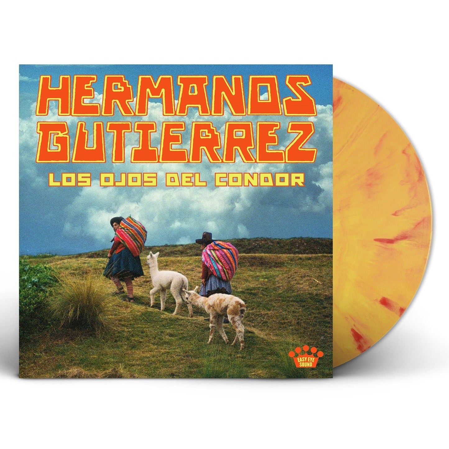 PRE-ORDER: Hermanos Gutierrez "Los Ojos Del Condor" LP (Indie Exclusive "Solar Flare" Color Vinyl)