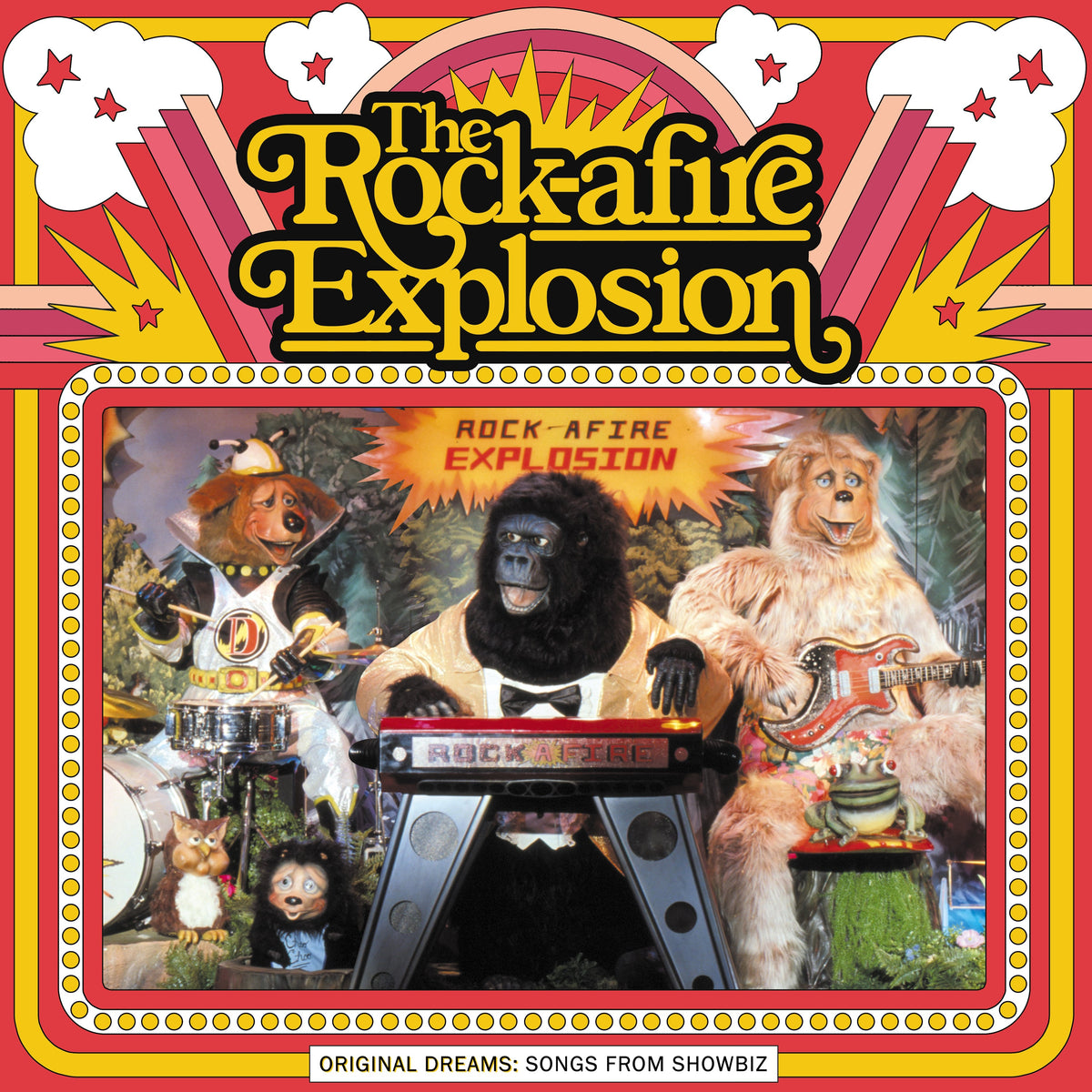 PRE-ORDER: The Rock-afire Explosion "Original Dreams: Songs From Showbiz" LP