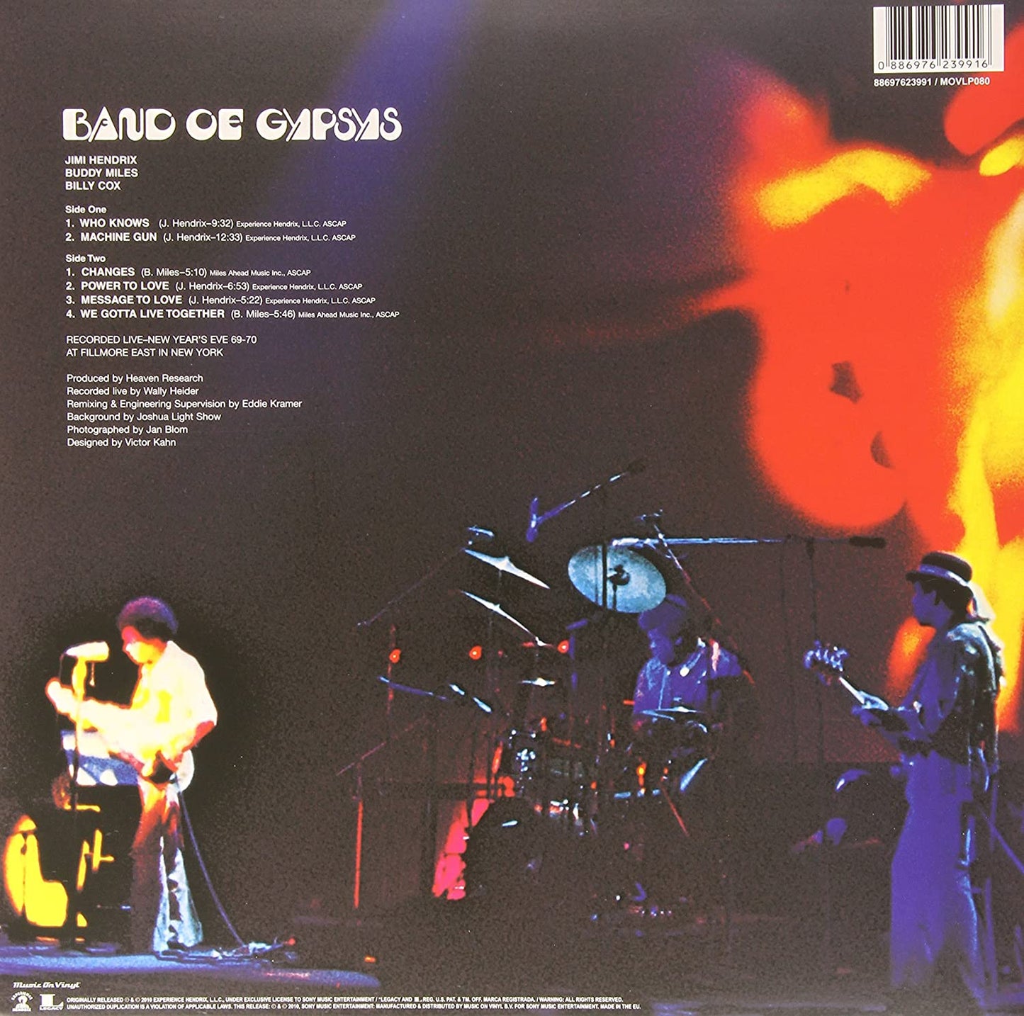 Hendrix, Jimi/Band Of Gypsys [LP]