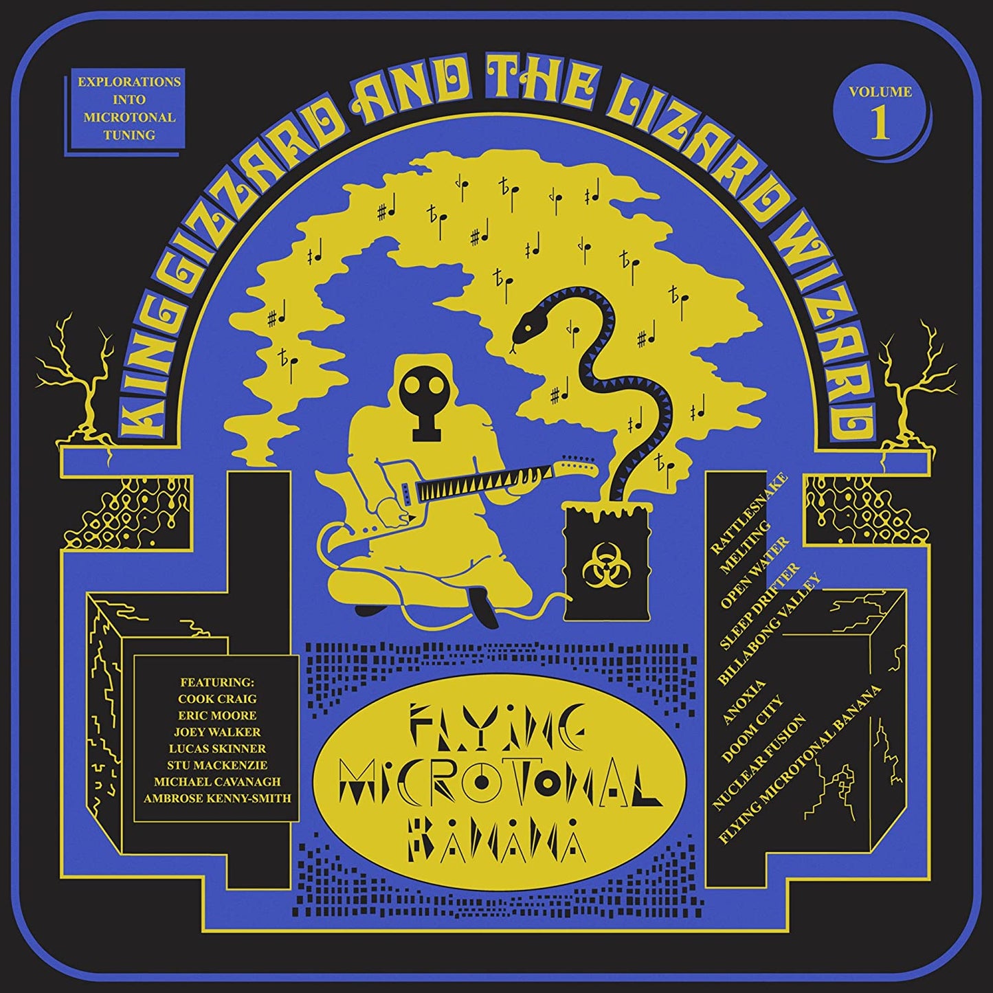King Gizzard & The Lizard Wizard/Flying Microtonal Banana (Yellow Vinyl) [LP]