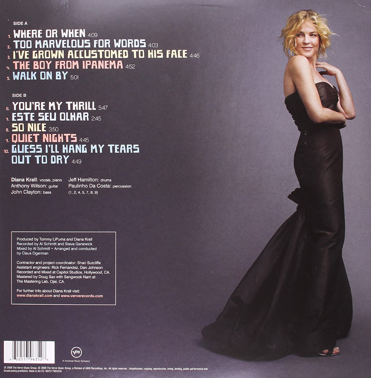 Krall, Diana/Quiet Nights [LP]