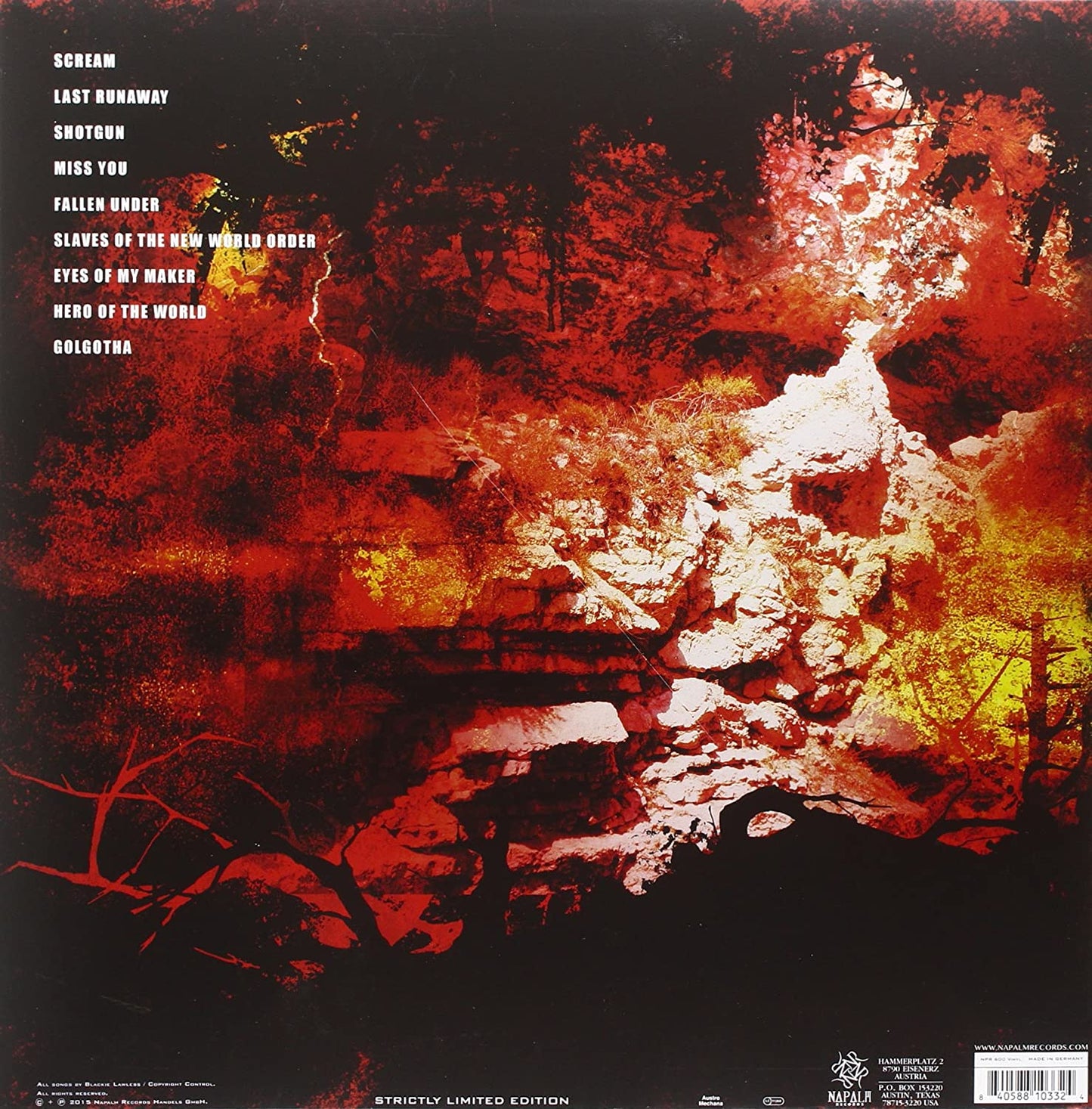 W.A.S.P./Golgotha [LP]