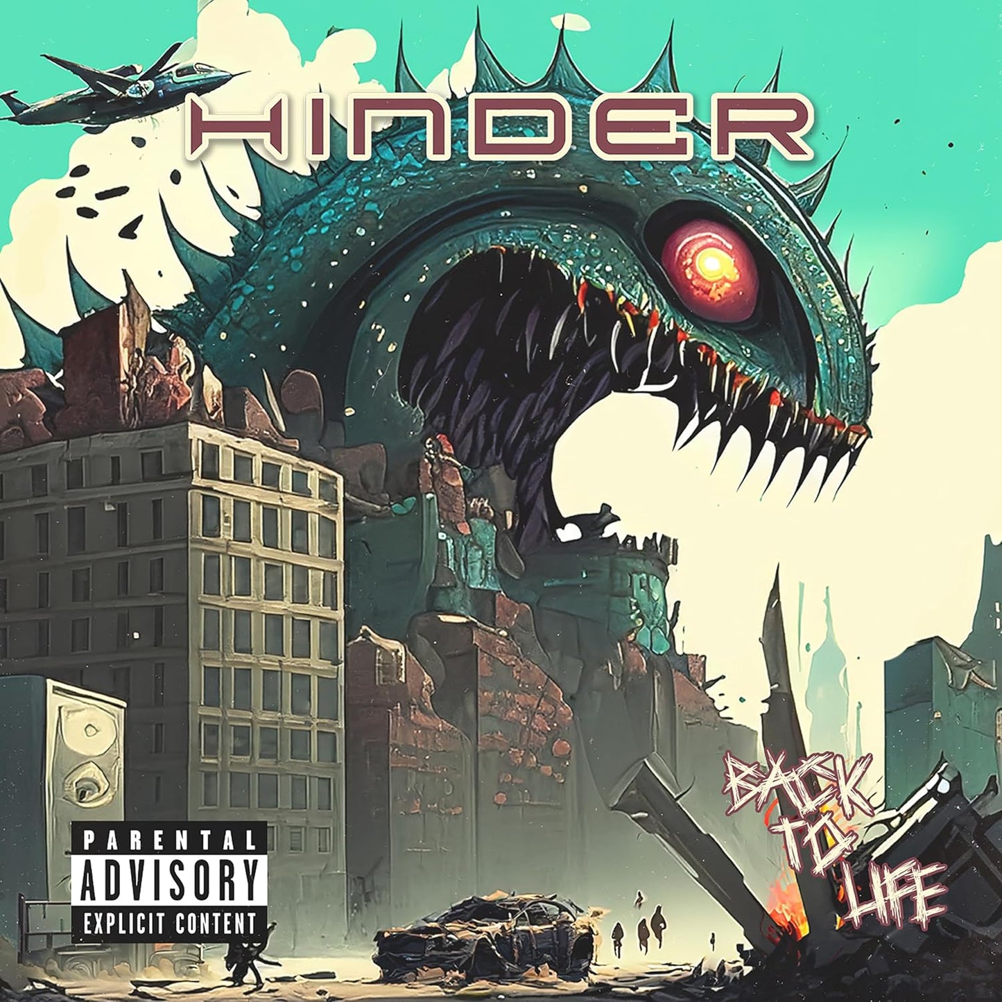 Hinder/Back To Life (Mint Green Vinyl) [LP]