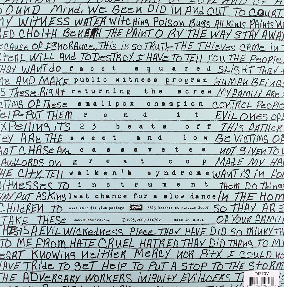 Fugazi/In On The Killtaker [LP]