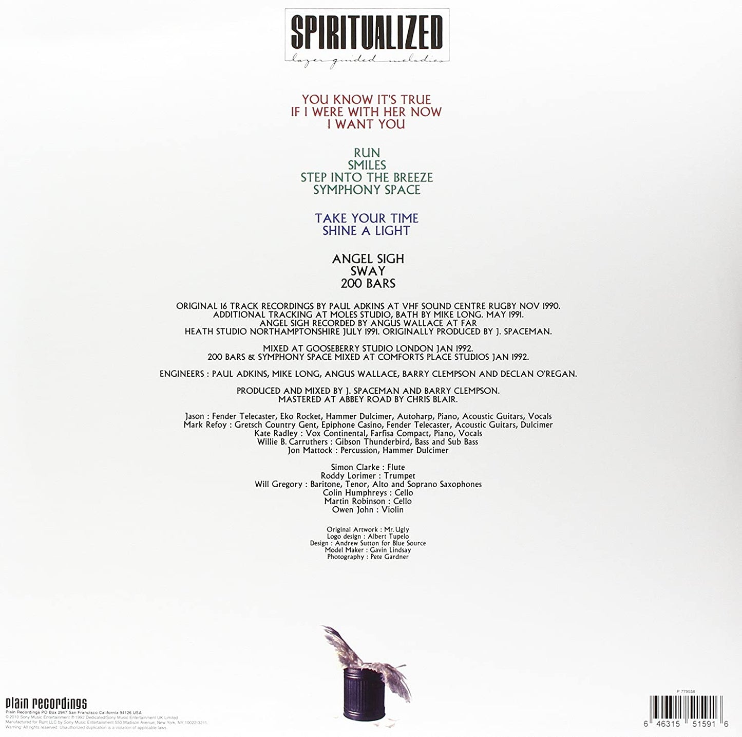 Spiritualized/Lazer Guided Melodies (2LP) [LP]