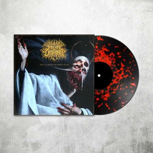 Immortal Disfigurement "Hell Is Right In Front Of Us" LP (Red/Black Splatter Vinyl)