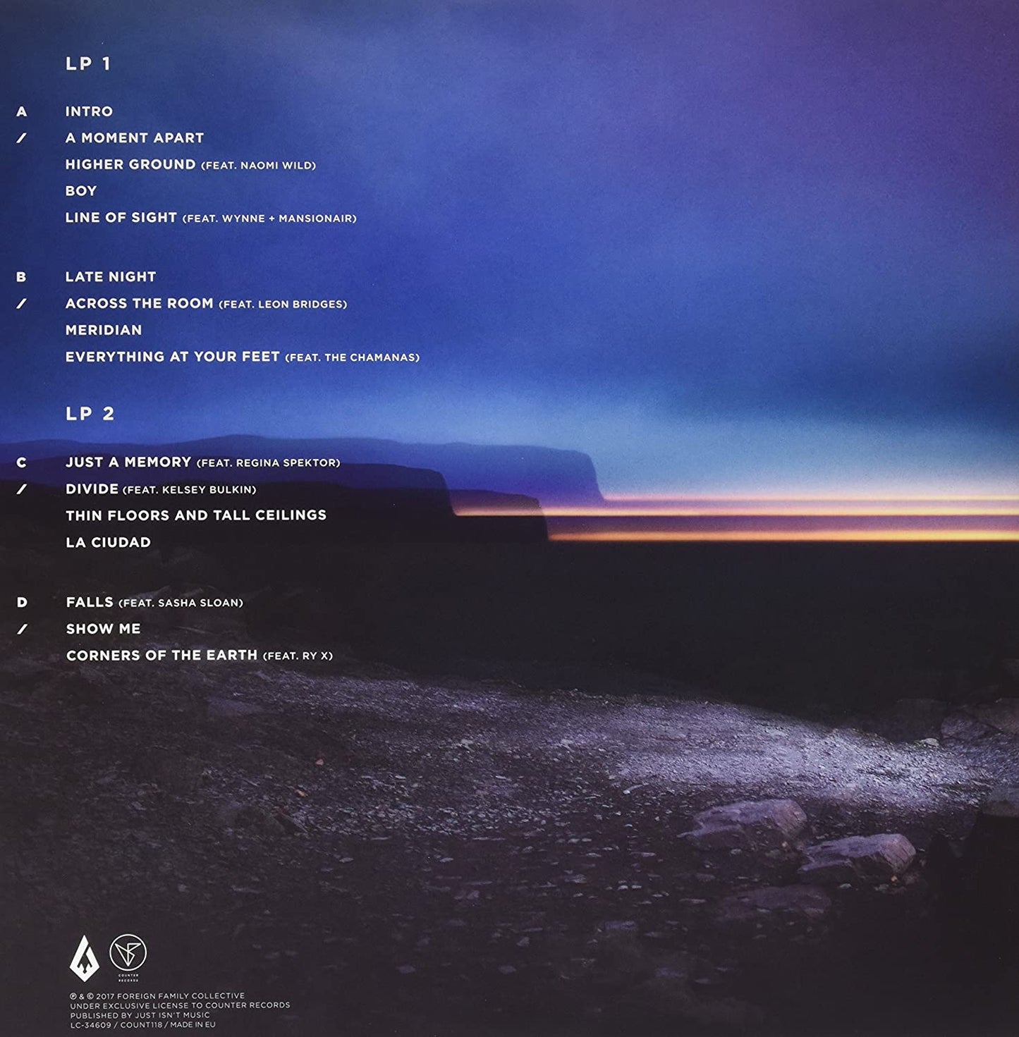 Odesza/A Moment Apart (Clear Vinyl) [LP]