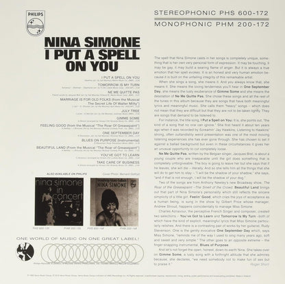 Simone, Nina/I Put A Spell On You [LP]