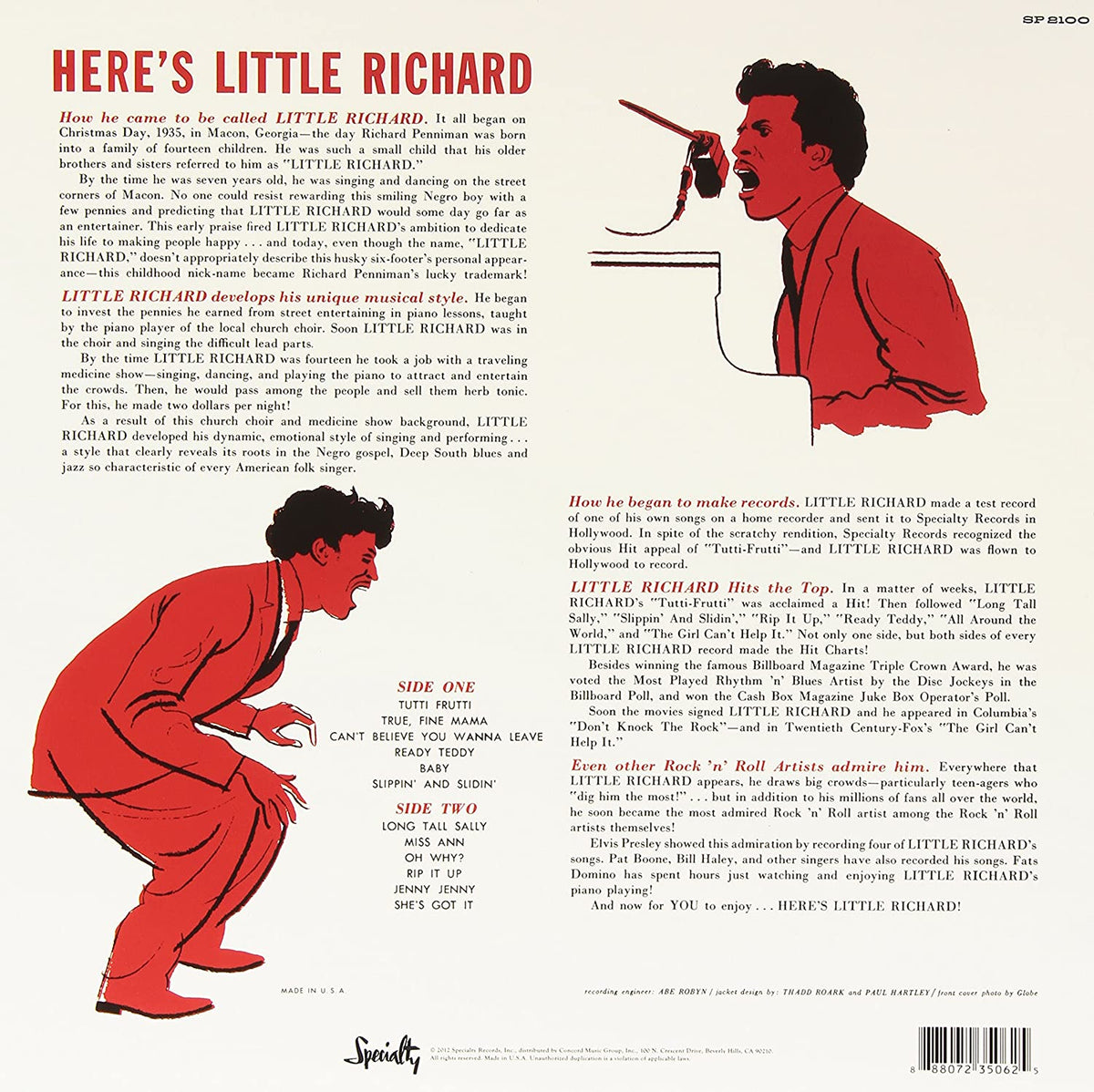 Little Richard/Here's Little Richard [LP]