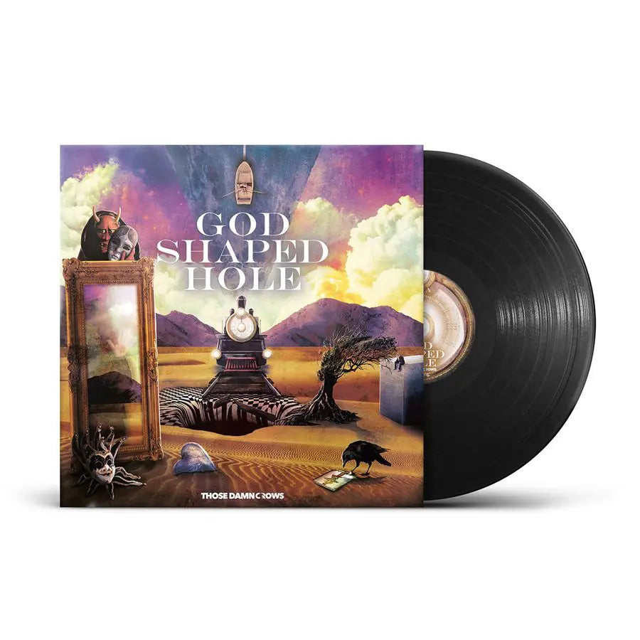 DAMAGED COVER: Those Damn Crows "God Shaped Hole" LP