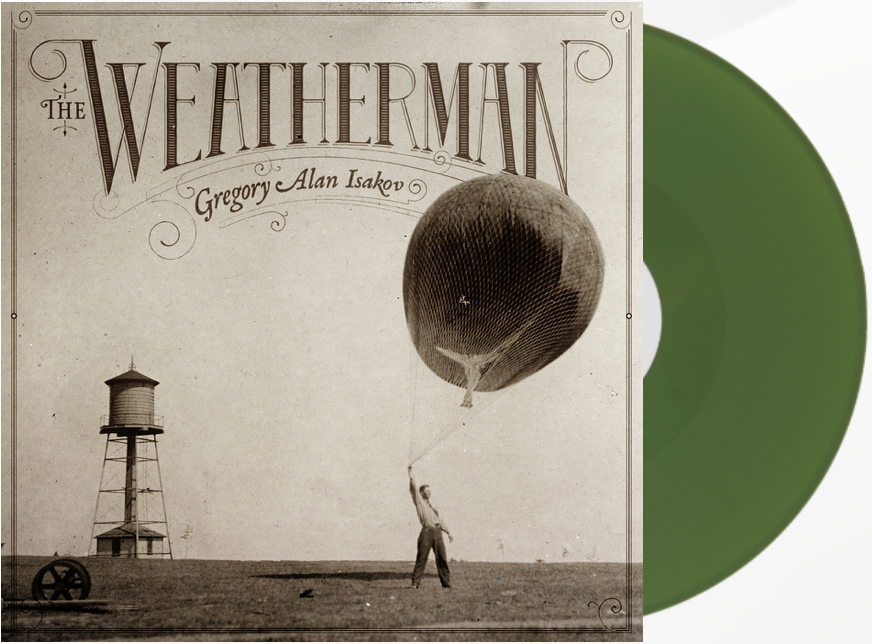 Gregory Alan Isakov "The Weatherman" LP (Pasture Green Vinyl)