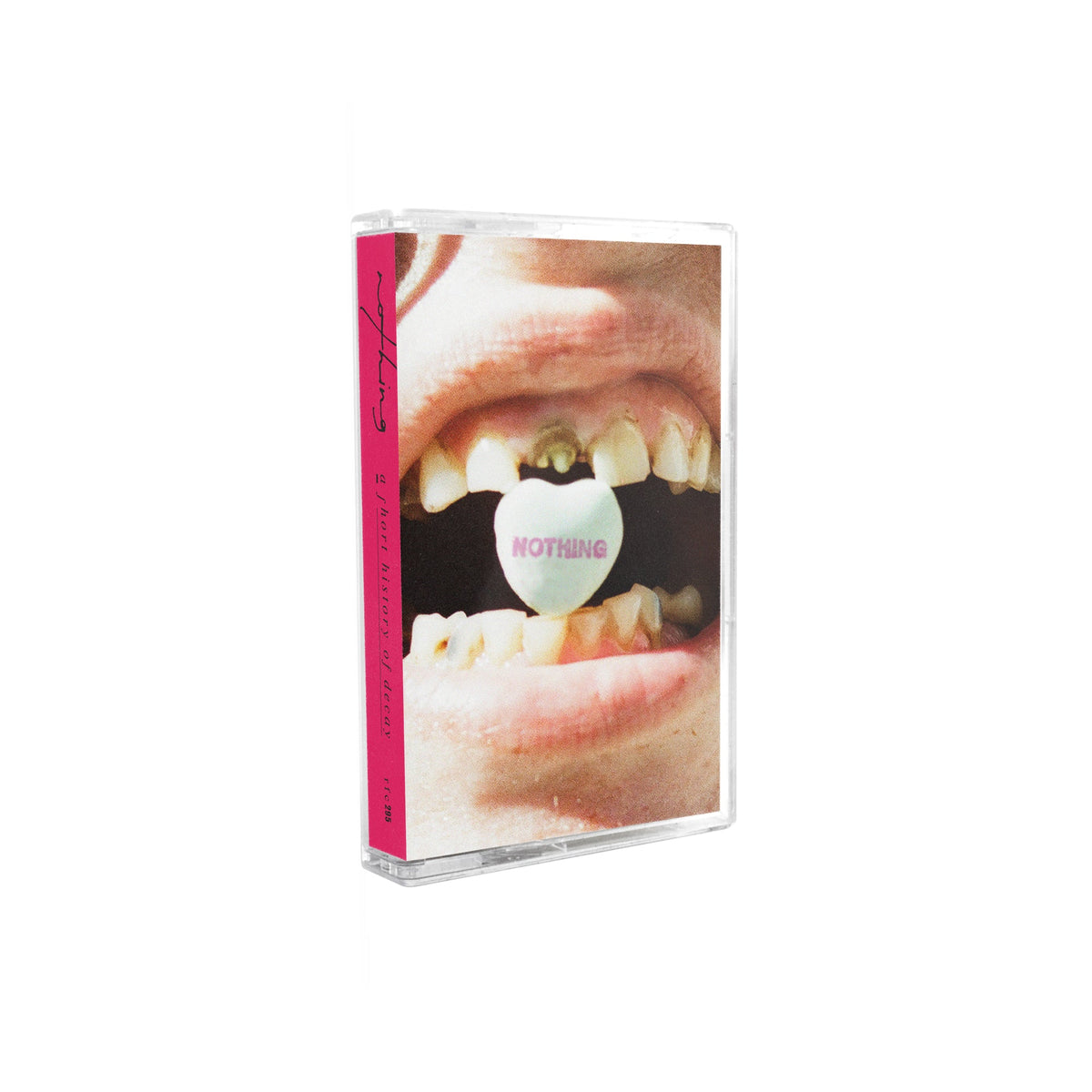 Nothing "a short history of decay" Cassette (Green Tint Body)