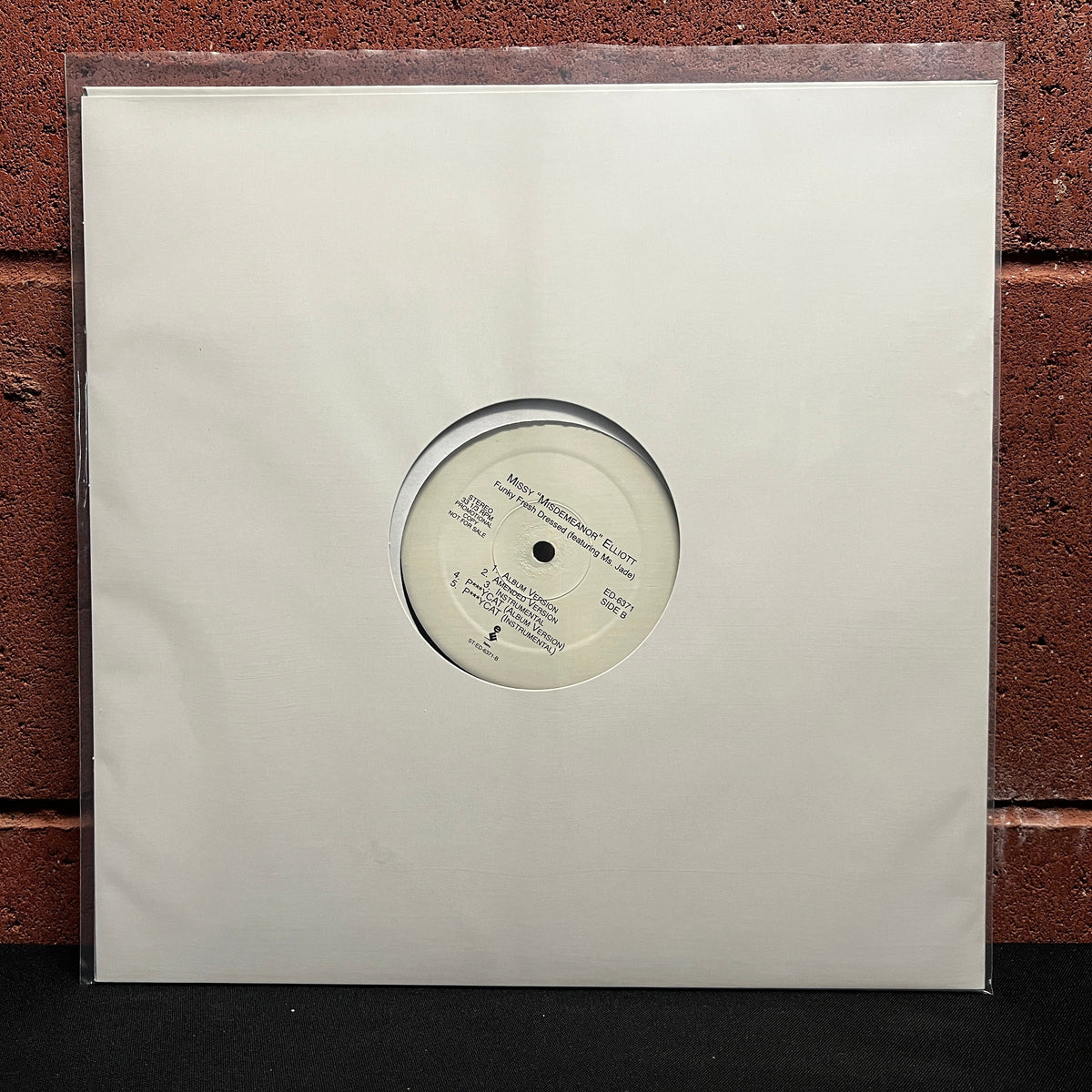 Used Vinyl: Missy 'Misdemeanor' Elliott "Work It" 12" Single