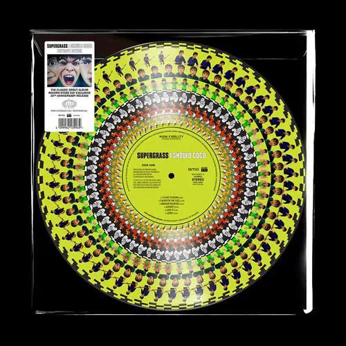 DAMAGED COVER: Supergrass "I Should Coco" LP (Zoetrope Vinyl)