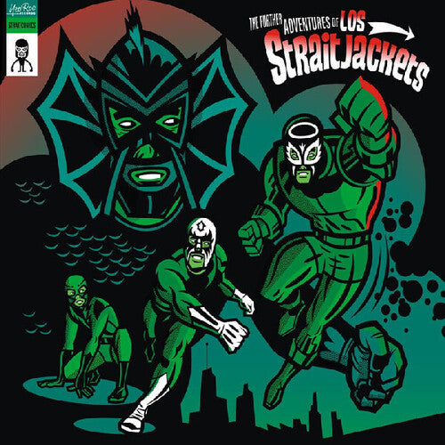 PRE-ORDER: Los StraitJackets "The Further Adventures Of Los Straitjackets" LP (Green Vinyl)