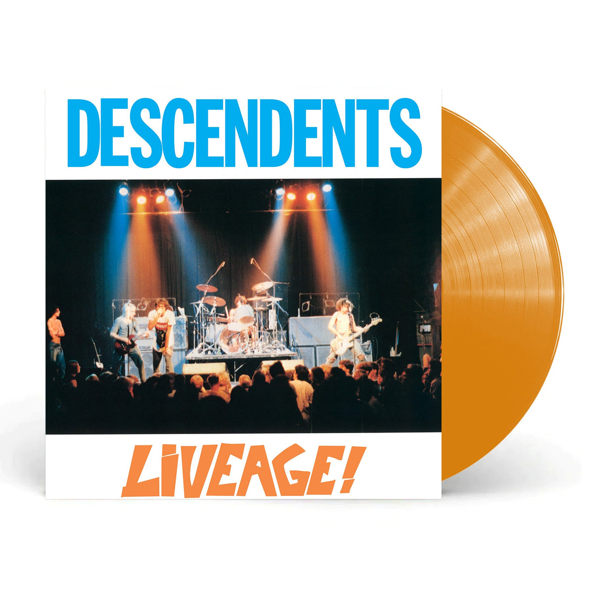 PRE-ORDER: Descendents "Liveage!" LP (Transparent Orange Vinyl)