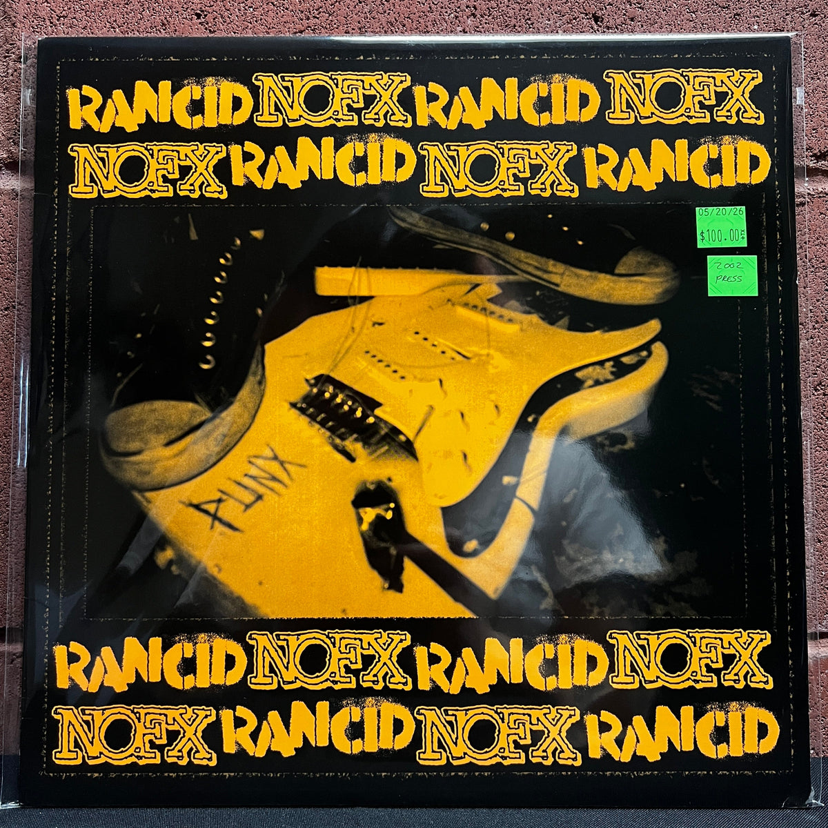 Used Vinyl: NOFX / Rancid "BYO Split Series / Volume III" LP (2002 Orange Cover)