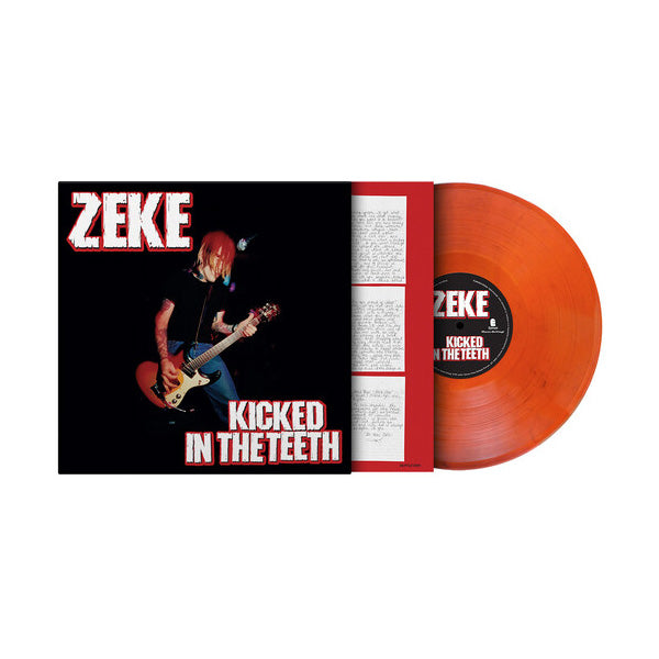Zeke "Kicked In The Teeth" LP (180g Red & Black Marble Vinyl, Import)