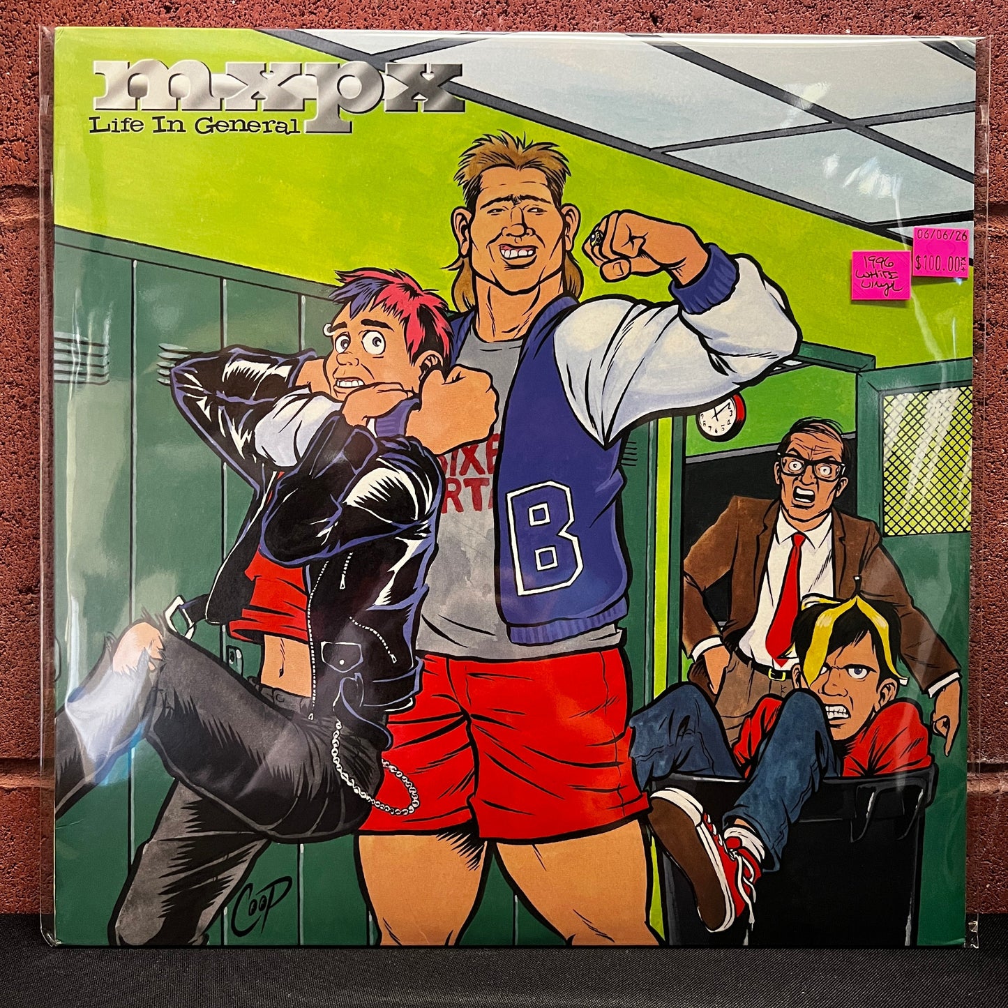 Used Vinyl: MXPX "Life In General" LP (1996 White Vinyl)
