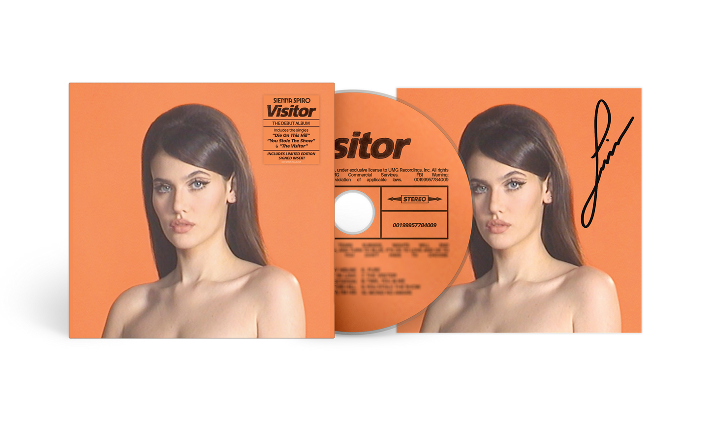 PRE-ORDER: SIENNA SPIRO "Visitor" CD (Indie Exclusive Signed Insert)