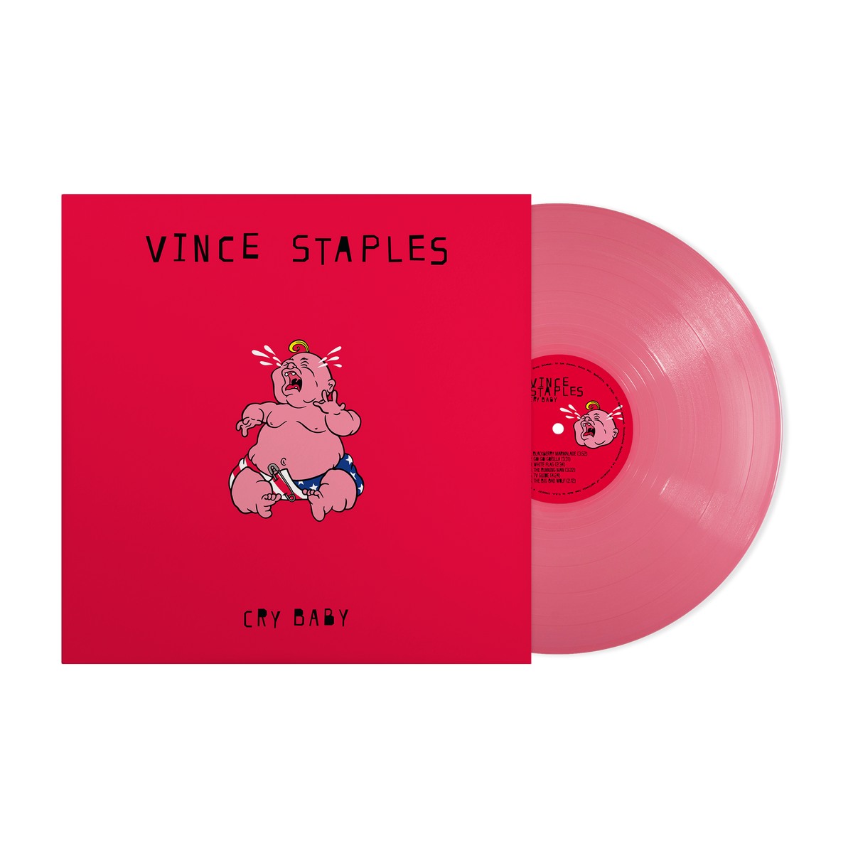 Vince Staples "Cry Baby" LP (Baby Pink Vinyl)