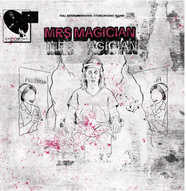 Mrs. Magician "Spiritual Hangover" LP (Yellow/Red Marbled Swirl Vinyl)