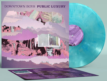 PRE-ORDER: Downtown Boys "Public Luxury" LP (Ocean Blue Vinyl)