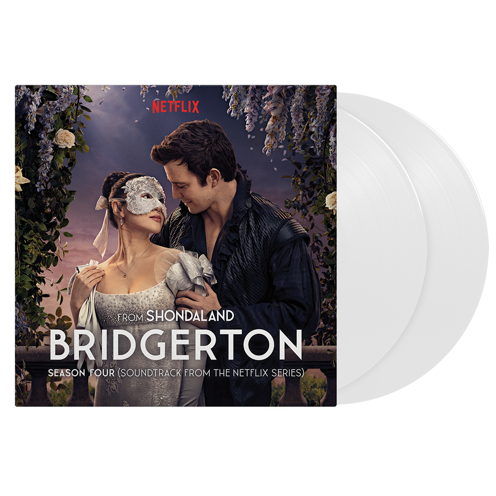 V/A "Bridgerton Season Four (Covers From The Netflix Series)" 2xLP (White Silk Vinyl)