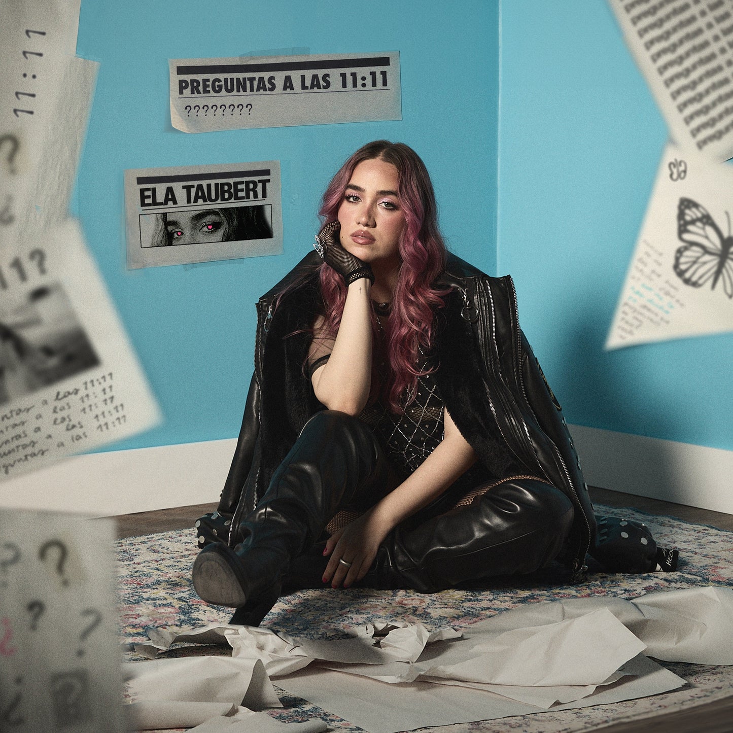 Ela Taubert "PREGUNTAS A LAS 11:11" LP (Lavender Eco-Mix Vinyl)